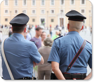 Carabinieri vor Vatikan